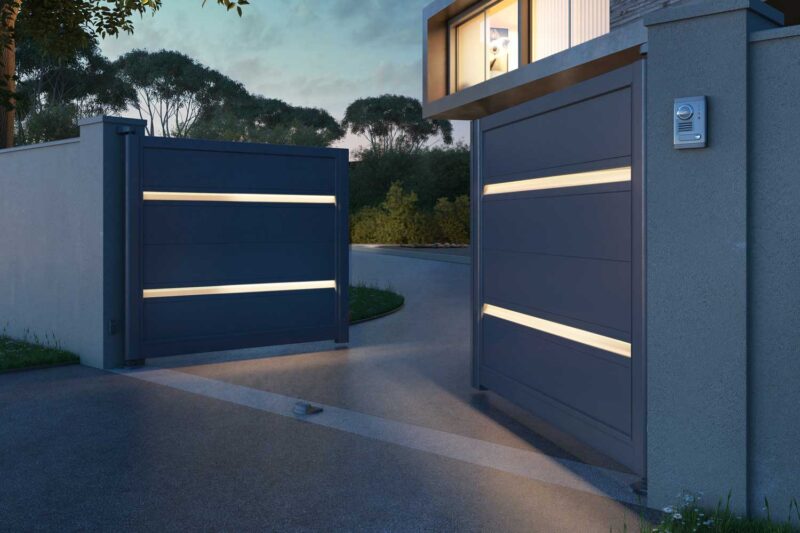 CONTEMPORARY PAINTED COLLECTION COUNTRY GATES AND BARRIERS