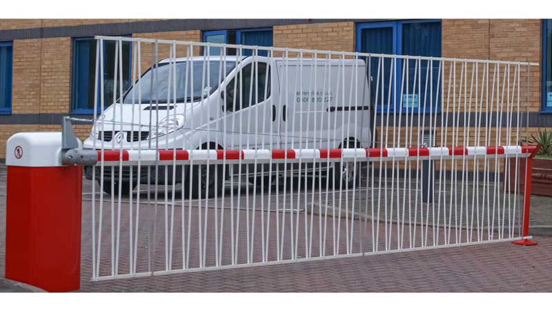 CG6000L Automatic Vehicle Barrier Double Skirt
