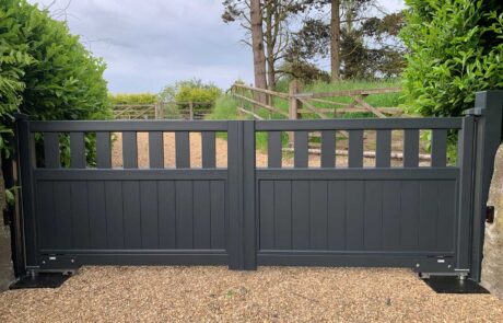 SERAM SWING Automated GATES ANTHRACITE GREY