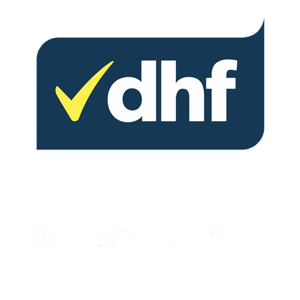 DHF Accreditation Logo Transparent
