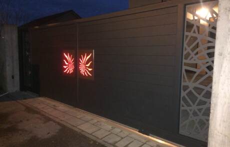 Custom LED Gates